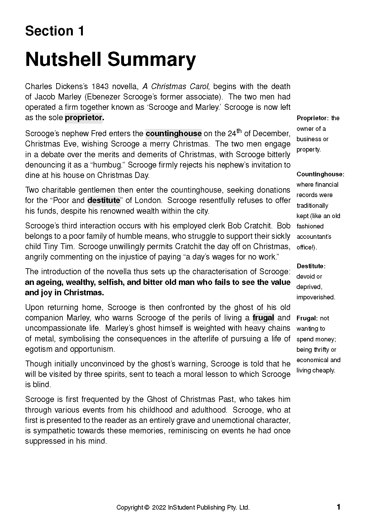 Text Guide: A Christmas Carol by Charles Dickens - Image 5