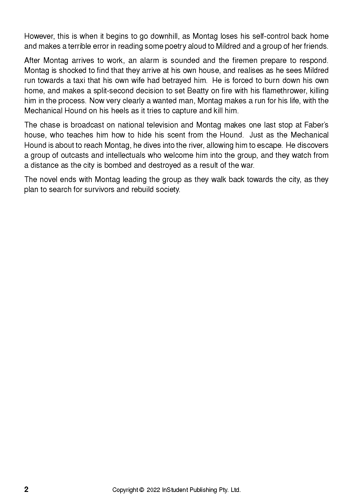 Text Guide: Fahrenheit 451 by Ray Bradbury - Image 6